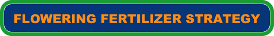 FLOWERING FERTILIZER STRATEGY